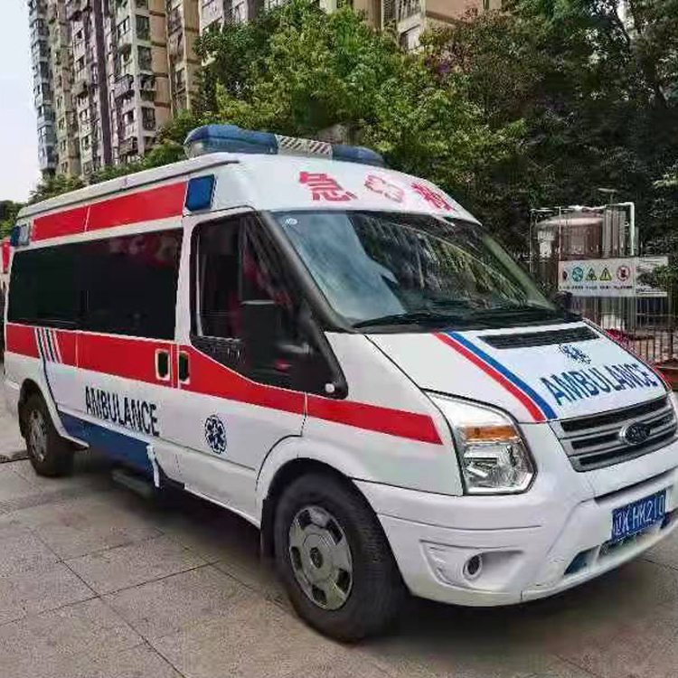顺昌长途救护车护送病人返乡
